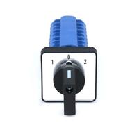 BIANMTSW SZW26/LW26-20 3 Position ON Off ON 8 Phase 32 Terminals 20A Rotary Changeover Cam Switches 64X64 48X48 mm Panel(D808.8 1 0 2 64X64mm)