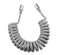 BiaoTeng Telescopic Shower Hose Flexible Shower Hose Shower Hose 3m Toilet Shower Hose Stretchable Suitable for Sink bidet-3m, Copper,gray,black