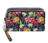 BIAOTIE Large Capacity Wristlet Wallet - Women Printed Nylon Waterproof Handbag Clutch Purse, Ha-03