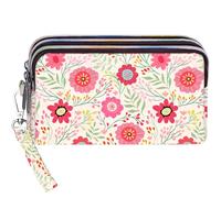 BIAOTIE Large Capacity Wristlet Wallet - Women Printed Nylon Waterproof Handbag Clutch Purse, SKU-HA-13, Durable,portable