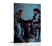 Biaoxiao Drake And J Cole Rapper Poster Poster Decorative Painting Canvas Wall Posters And Art Picture Print Modern Family Bedroom Decor Posters 16x24inch(40x60cm)
