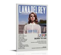 Biaoxiao Lana Del Rey Born To Die Music Album Cover Decorative Painting Canvas Wall Poster 16x24inch(40x60cm) Modern Family Bedroom Decor