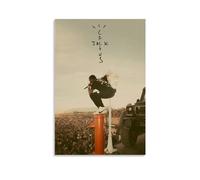 Biaoxiao Rapper Travis Poster Scott Jack Boys Retro Poster Decorative Painting Canvas Wall Posters And Art Picture Print Modern Family Bedroom Decor Posters 12x18inch(30x45cm)