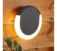 Biard Crescent Halo Eclipse Outdoor Garden Wall Light - A++ IP54 Rated - Ideal for Garden, Porch, Drive, Patio & Front Door