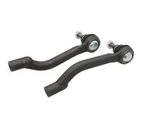 BIAREN 2x Front Track Tie Rod End Left And Right For Nissan Qashqai / Qashqai +2 J10 NJ10 X-Trail T31 Renault Koleos 48647JD01A 48527JD01A D8640JG00A D8520JG00A