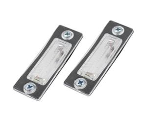 BIAREN 2x Rear Number Plate Light Lamp Lens Bulb Licence Number Plate Light For Volkswagen VW Passat Caddy T5 Transporter Multivan Touran Skoda Superb 3B5943021E 3B5943021 3B5943021A 3B5998026