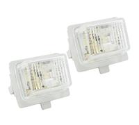 BIAREN 2x Rear Number Plate Light Lamp Lens Led Bulb Licence Number Plate Light Led For Mercedes C E S Class W204 W212 W221 S204 W222 C204 S212 A22 CLA CLS18200856 2218200856