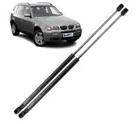 BIAREN 2x Rear Tailgate Boot Gas Struts For BMW X3 E83 2003-2011 Lift Support System 590 (N) 622 MM 51243400379 51243414711