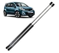 BIAREN 2x Rear Tailgate Boot Gas Struts For Nissan Note (2005-2012) Lift Support System 425 (N) 583 MM 904509U00A 904509U00C