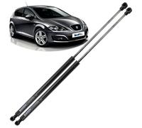 BIAREN 2x Rear Tailgate Boot Gas Struts For Seat Leon Mk2 Hatchback 1P1 2005-2012 Lift Support System 320 (N) 500 MM 1P0827550 1P0827550A 1P9827550