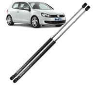 BIAREN 2x Rear Tailgate Boot Gas Struts For Volkswagen VW Golf Mk6 VI (2008-2013) Lift Support System 550(N) 439 MM 5K6827550B 5K6827550D