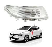 BIAREN Door Wing Mirror Indicator Lamp Lens Clear Left For Renault Clio Mk4 Captur 2012-2019 261659450R
