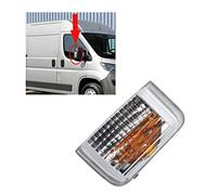 BIAREN Door Wing Mirror Indicator Lens Clear Right Driver Side For Peugeot Boxer Fiat Ducato Citroen Relay 2006 Onwards 6325H1