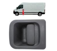BIAREN Outer Front Left Door Handle for Renault Master Vauxhall Opel Movano Nissan Interstar (1998-2010) 7700352488 8060700QAB 4500488 9160788