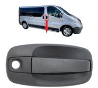 BIAREN Outer Front Right Door Handle Driver Side for Renault Trafic Vauxhall Opel Vivaro Nissan Primastar (2001-2014) 8200170514 91168523 4414502