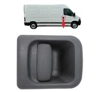 BIAREN Outer Front Right Door Handle for Renault Master Vauxhall Opel Movano Nissan Interstar (1998-2010) 7700352489 8060600QAB 4500489 9160789