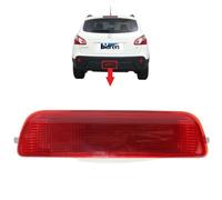 BIAREN Rear Bumper Reflector Rear Bumper Center Tail Fog Light Lamp For Nissan Qashqai J10 (2007-2013) 26580JE00A 26580JE20A