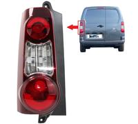 BIAREN Rear Left Tail Light Lamp Lens For Citroen Berlingo Peugeot Partner (2012-2018) 9677205580 1680022680, Twin Doors