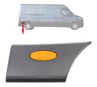BIAREN Rear Right Side Trim Moulding Panel Strip With Side Marker Lamp Lens For Renault Master Mk3 Vauxhall Opel Movano B Nissan NV400 768F30007R 261B00001R 4419556 93197652