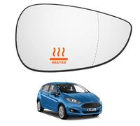 BIAREN Wing Mirror Glass Right Driver Side For Ford Fiesta Mk7 2008-2017 1531440 8A6117K740DC Wing Mirror Glass + Back Plate