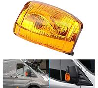 BIAREN Wing Mirror Indicator Lamp Lens Amber Right Driver Side For Ford Transit Mk8 2014 Onwards BK3113B382BB 1847390, Amber/Orange
