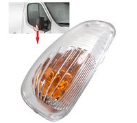 BIAREN Wing Mirror Indicator Lamp Lens Left Passenger Side For Renault Master Mk3 Vauxhall Movano B Mk2 Nissan NV400 261652475R 95508975 2616500Q0A