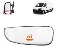 BIAREN Wing Mirror Lower Glass Left Heated For Fiat Ducato Peugeot Boxer Citroen Relay 2006 Onwards 8151LP 71748250, Wing Mirror Glass + Back Plate