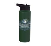 Biarritz Côte des Basques France Surf Ornate for Darks Stainless Steel Insulated Water Bottle