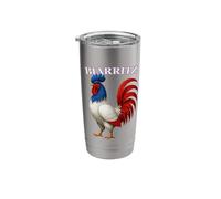 Biarritz France Français Souvenir Article Stainless Steel Insulated Tumbler