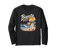 Biarritz France Lighthouse Long Sleeve T-Shirt