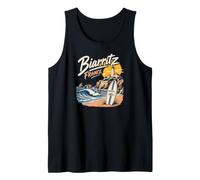 Biarritz France Lighthouse Tank Top