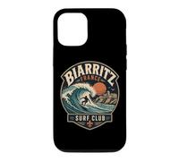 Biarritz France Surf Club Surfer Case for iPhone 12/12 Pro