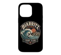 Biarritz France Surf Club Surfer Case for iPhone 14 Pro Max