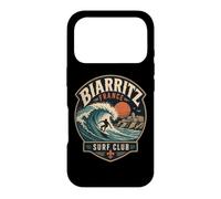 Biarritz France Surf Club Surfer Case for iPhone 17 Pro