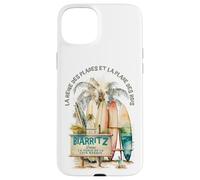 Biarritz France The Queen of Beaches and The Beach of Kings Case for iPhone 15 Plus