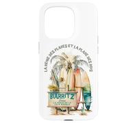Biarritz France The Queen of Beaches and The Beach of Kings Case for iPhone 15 Pro