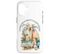 Biarritz France The Queen of Beaches and The Beach of Kings Case for iPhone 16