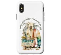 Biarritz France The Queen of Beaches and The Beach of Kings Case for iPhone X/XS
