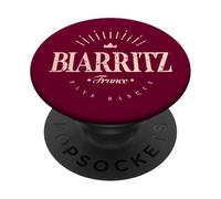 Biarritz Pays Basque France | Biarritz France Modern PopSockets Adhesive PopGrip