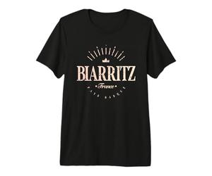 Biarritz Pays Basque France | Biarritz France Modern Premium T-Shirt
