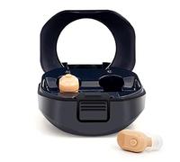 Bias&Belief Sound Amplifier Mini Invisible Rechargeable Sound Amplifier for Adults/Elderly/Kid in The Ear Noise Cancelling USB Rechargeable Magnetic Storage Case