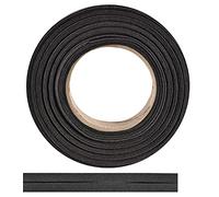 Bias binding made of 100% cotton - 10 mx 40 mm (folded) edging tape, cotton ribbon, bias binding - Ideal for DIY sewing - Made in Belgium, on a roll (dark grey)