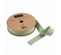 Bias Binding: Polycotton: 20m x 25mm: Sage