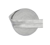 Bias Tape for Sewing 2 5 10 Yard 3/4" 20mm Solid Shiny Fold Over Elastic FOE Spandex Satin Band Tape Hair Tie Headband Dress Sewing Trim(Color8,10 Yards)