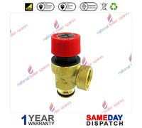 BIASI RIVA PLUS HE M296.24SM & M296.28SM BOILER PRESSURE RELIEF VALVE BI1181100