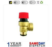 BIASI RIVA PLUS HE M296.24SM & M296.28SM BOILER PRESSURE RELIEF VALVE BI1181100