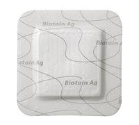 Biatain Silicone Ag Square Foam Dressing, 7.5 x 7.5 cm