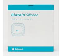 Biatain Silicone Foam Adhesive Dressing 12.5cm x12.5cm Pack of 10 | Secure, Gentle & Highly Absorbent Wound Care