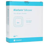 Biatain Silicone Foam Dressing, 10 x 10 cm, Pack of 10