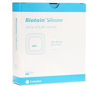 Biatain Silicone Foam Dressing, 12.5 x 12.5 cm, Pack of 10